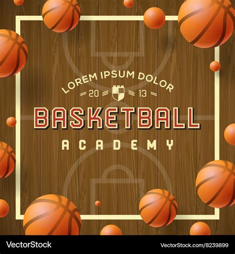 Basketball Academy Poster